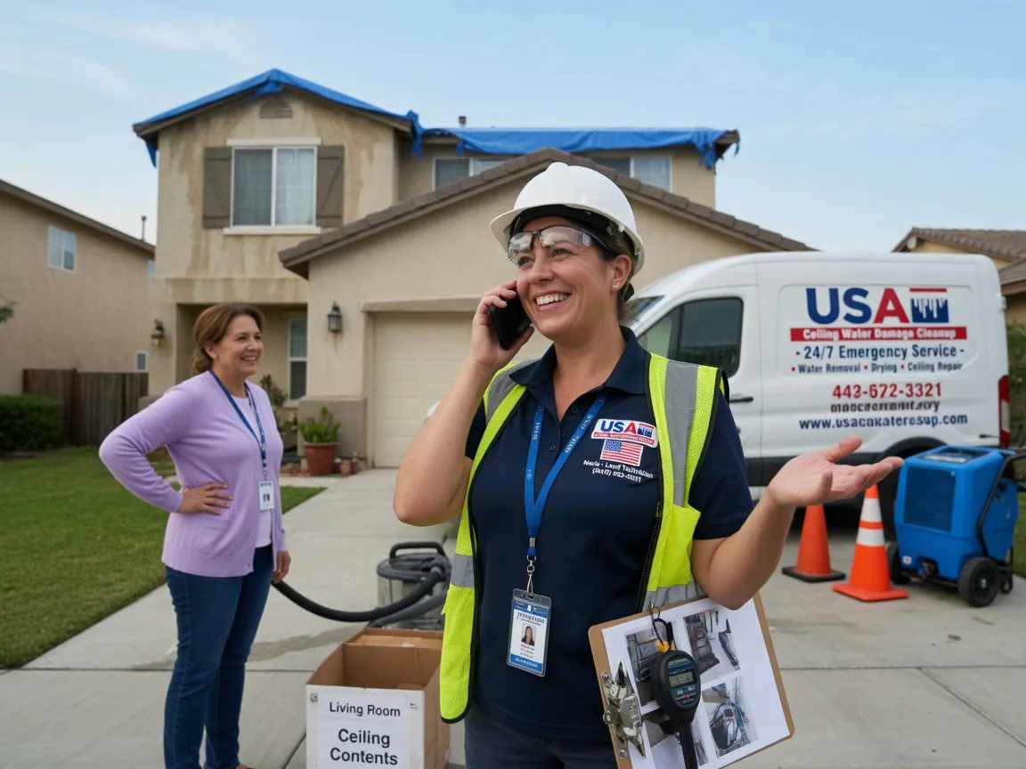 Ceiling Water Damage Restoration West Liberty, OH FAQs